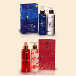 Combo Encanto da Meia Noite: Kit Noite Estrelada + Kit Passion